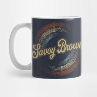 Savoy Brown Circular Fade Mug